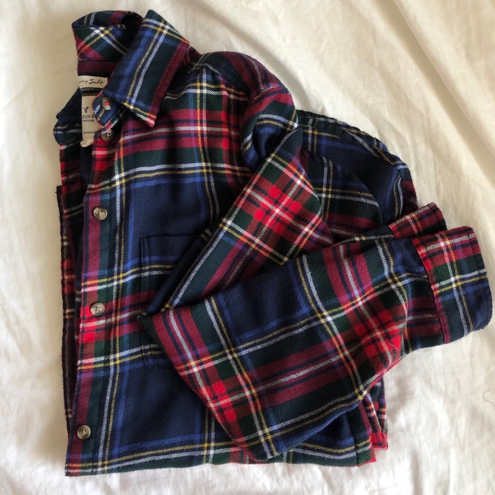 American Eagle Boyfriend Fit Flannel